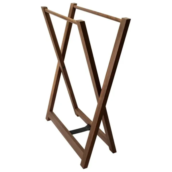 Vieser Garderoben Und Kleiderbügel^Lauha Handtuchhalter, Kebony-Holz braun geölt