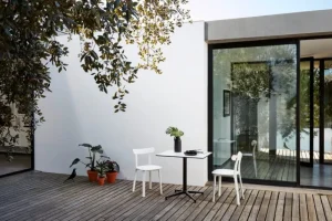 Vitra Terrassenmöbel | Sitzgelegenheiten^All Plastic Chair, weiß