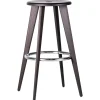 Mattiazzi Sitzgelegenheiten-Vitra Barhocker Tabouret Haut, Eiche dunkel