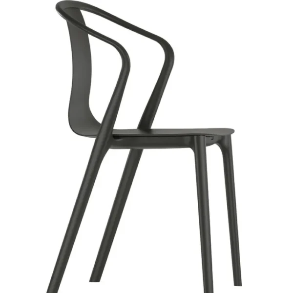 Artek Sitzgelegenheiten-Vitra Belleville Sessel, schwarz gebeizte Esche/schwarz