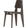 FDB Mu00f8bler Sitzgelegenheiten-Vitra Chaise Tout Bois Stuhl, Eiche dunkel gebeizt