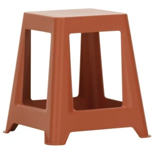 Mattiazzi Tische | Sitzgelegenheiten-Vitra Chap RE Hocker, Ziegelrot