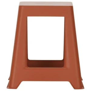 Mattiazzi Tische | Sitzgelegenheiten-Vitra Chap RE Hocker, Ziegelrot
