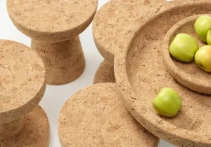 HAY Tische | Sitzgelegenheiten-Vitra Cork Family Beistelltisch/Hocker, Modell D