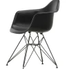 Artek Sitzgelegenheiten-Vitra Eames DAR Stuhl, deep black RE - Basic Dark