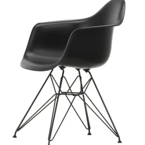 Artek Sitzgelegenheiten-Vitra Eames DAR Stuhl, deep black RE - Basic Dark