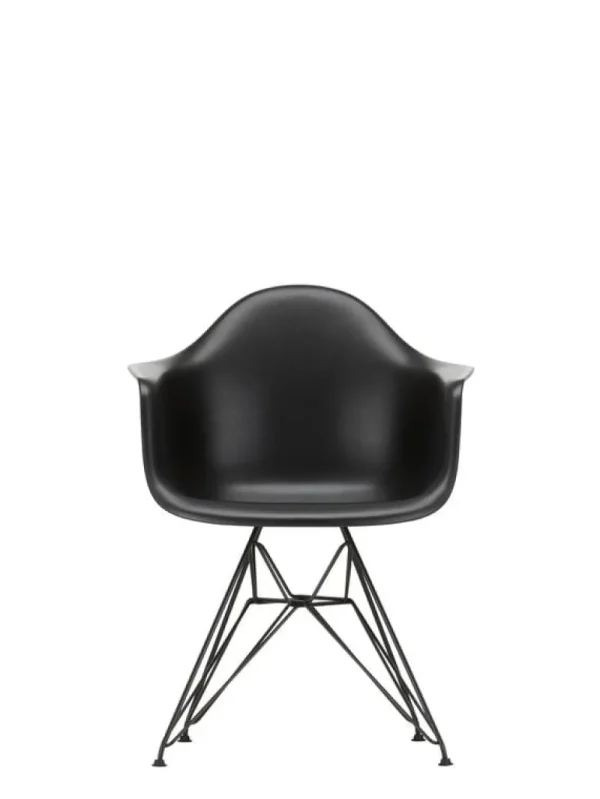 Artek Sitzgelegenheiten-Vitra Eames DAR Stuhl, deep black RE - Basic Dark