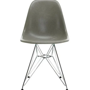 Form & Refine Sitzgelegenheiten-Vitra Eames DSR Fiberglass Chair, Raw Umber – Chrom