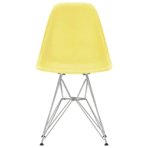 Frama Sitzgelegenheiten-Vitra Eames DSR Stuhl, citron RE - Chrom