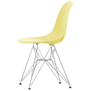 Frama Sitzgelegenheiten-Vitra Eames DSR Stuhl, citron RE - Chrom