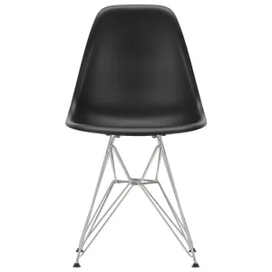 Hem Sitzgelegenheiten-Vitra Eames DSR Stuhl, deep black RE - Chrom