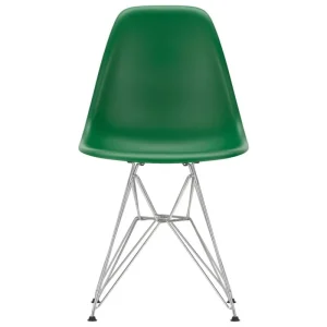 Vitra Sitzgelegenheiten-Eames DSR Stuhl, emerald RE - Chrom