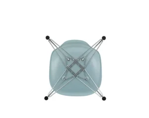 Artek Sitzgelegenheiten-Vitra Eames DSR Stuhl, ice grey RE - Chrom