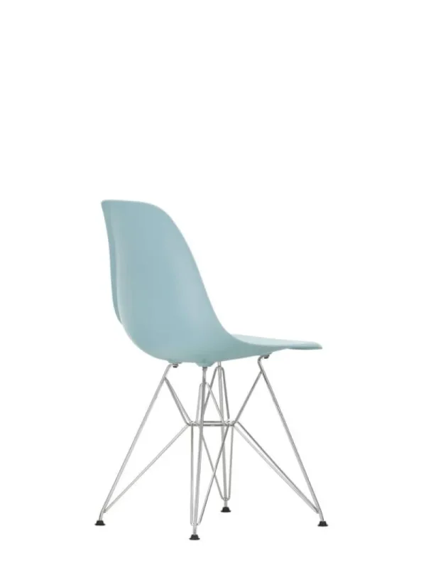 Artek Sitzgelegenheiten-Vitra Eames DSR Stuhl, ice grey RE - Chrom