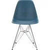 Viccarbe Sitzgelegenheiten-Vitra Eames DSR Stuhl, sea blue RE - Chrom