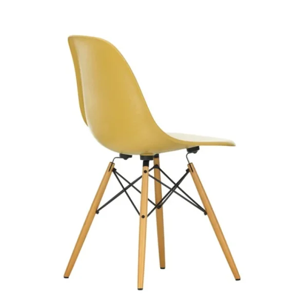 Mattiazzi Sitzgelegenheiten-Vitra Eames DSW Fiberglass Stuhl, hellocker - Ahorn