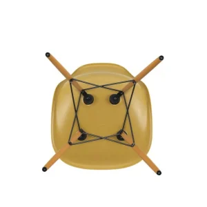 Mattiazzi Sitzgelegenheiten-Vitra Eames DSW Fiberglass Stuhl, hellocker - Ahorn