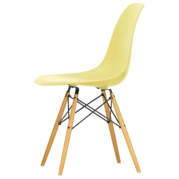 Muuto Sitzgelegenheiten-Vitra Eames DSW Stuhl, citron RE - Ahorn