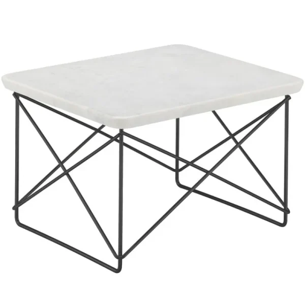 HAY Tische-Vitra Eames LTR Beistelltisch, Marmor – basic dark