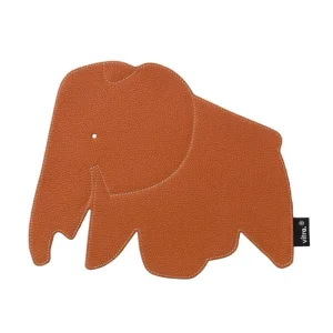 Vitra Unterhaltungselektronik^Elephant Mauspad, Cognacbraun