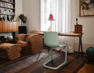 HAY Sitzgelegenheiten-Vitra EVO-C Stuhl, Mint, hell