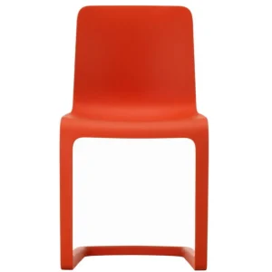 HAY Sitzgelegenheiten-Vitra EVO-C Stuhl, Mohnrot