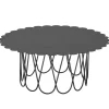 Vitra Terrassenmöbel | Tische^Flower Table, groß, Anthrazit