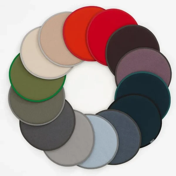 Vitra Kissen^Kissen Seat Dot, Nero – sierragrau
