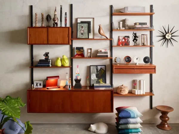Foscarini Tischlampen-Vitra Lampe de Bureau Tischleuchte, Tiefschwarz
