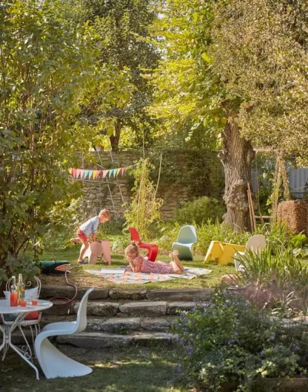 Kinder Vitra Möbel Für Das Kinderzimmer | Terrassenmöbel^Panton Junior Stuhl, weiß