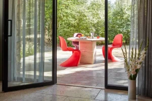 Vitra Terrassenmöbel | Sitzgelegenheiten^Panton Stuhl, klassisches Rot
