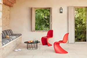 Vitra Terrassenmöbel | Sitzgelegenheiten^Panton Stuhl, klassisches Rot