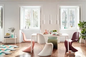 Vitra Terrassenmöbel | Sitzgelegenheiten^Panton Stuhl, sanftes Minzgrün