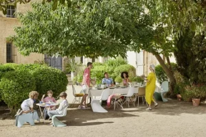 Vitra Terrassenmöbel | Sitzgelegenheiten^Panton Stuhl, sanftes Minzgrün