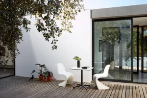 Vitra Terrassenmöbel | Sitzgelegenheiten^Panton Stuhl, weiß