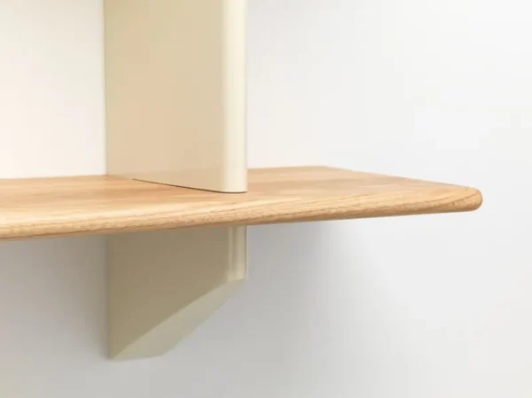 Lundia Regale-Vitra Rayonnage Mural Regal, Prouvé Blanc Colombe - Eiche