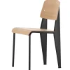 OX Denmarq Sitzgelegenheiten-Vitra Standard Chair, Tiefschwarz – Eiche