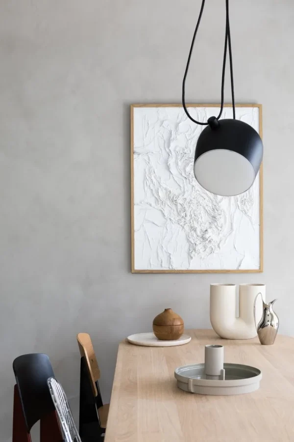 OX Denmarq Sitzgelegenheiten-Vitra Standard Chair, Tiefschwarz – Eiche