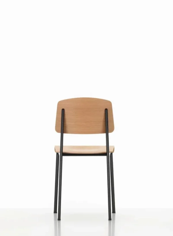 OX Denmarq Sitzgelegenheiten-Vitra Standard Chair, Tiefschwarz – Eiche