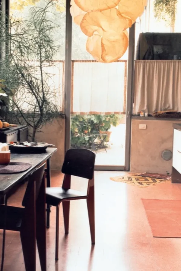Vitra Sitzgelegenheiten-Standard SP Chair, Japanese Red – Tiefschwarz
