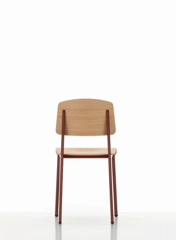 Normann Copenhagen Sitzgelegenheiten-Vitra Standard Stuhl, Japanese red – Eiche