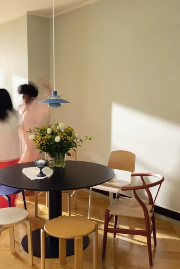 HAY Sitzgelegenheiten-Vitra Standard Stuhl, Prouvé Blanc Colombe – Eiche