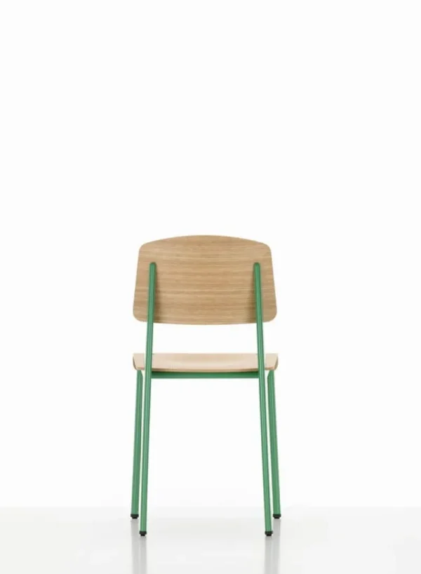 Vitra Sitzgelegenheiten-Standard Stuhl, Prouvé Blé Vert - Eiche