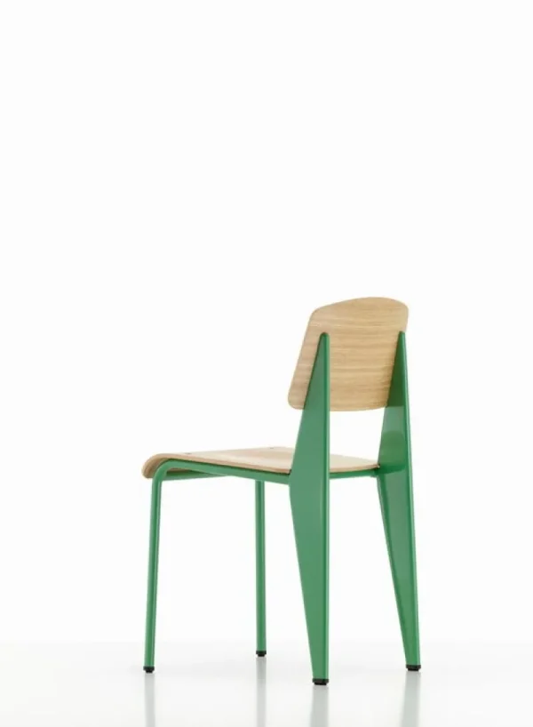 Vitra Sitzgelegenheiten-Standard Stuhl, Prouvé Blé Vert - Eiche