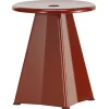 Muuto Tische | Sitzgelegenheiten-Vitra Tabouret Métallique Hocker, japanisches Rot