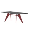 Muuto Tische-Vitra Tisch EM 200 x 90 cm, asphaltgrau – Japanese Red