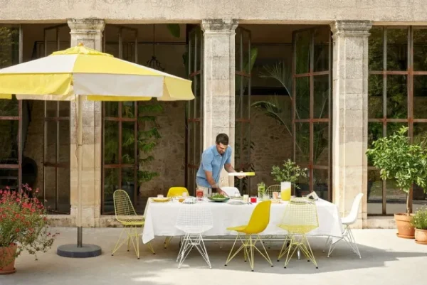 Vitra Terrassenmöbel | Sitzgelegenheiten^Wire Chair DKR, Zitronengelb 92