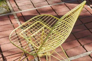 Vitra Terrassenmöbel | Sitzgelegenheiten^Wire Chair DKR, Zitronengelb 92