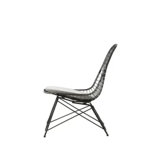 Vitra Terrassenmöbel | Sitzgelegenheiten^Wire Chair LKR, Schwarz