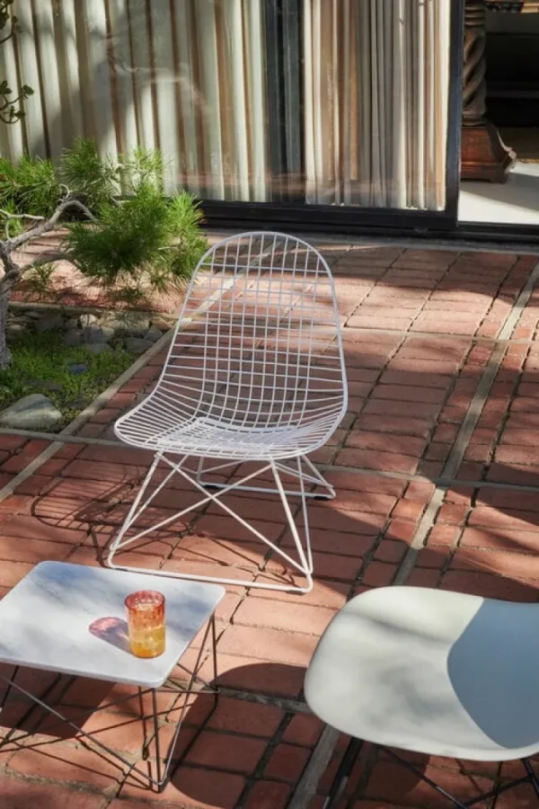 Vitra Terrassenmöbel | Sitzgelegenheiten^Wire Chair LKR, Weiß
